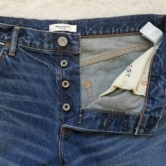 Moussy Vintage Walnut Straight Leg Jeans - Picture 8 of 15